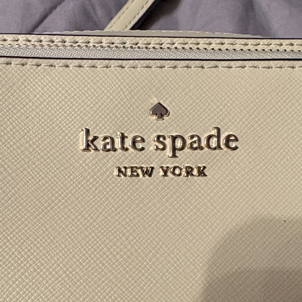 kate spade pale Yellow Saffiano Crossbody Bag - Picture 3 of 5